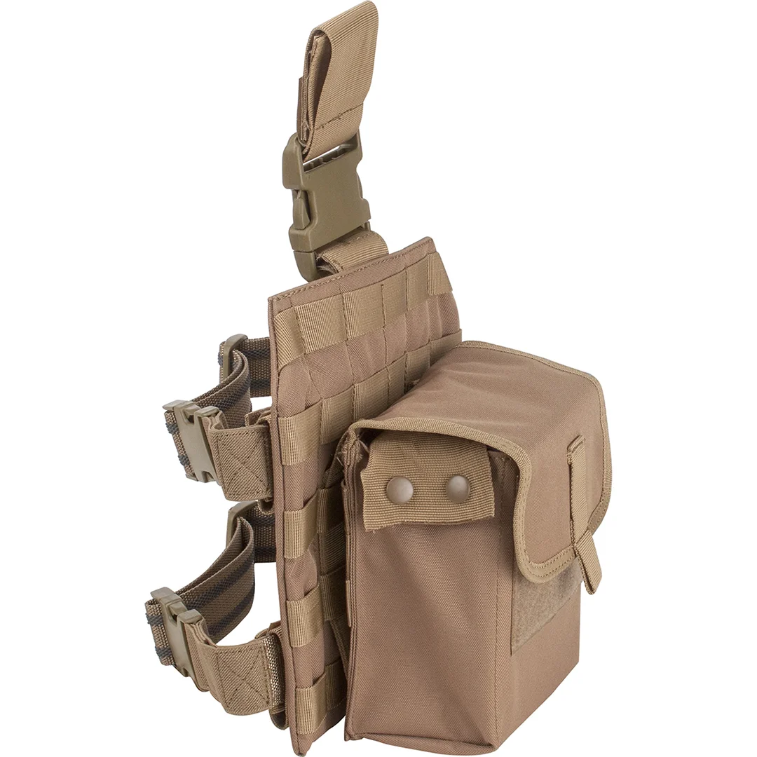 Loaded Gear VX-100 Tactical Vest and Leg Platforms | Black, OD Green, Dark Earth | BI12016, BI12330, BI12344 - Image 21