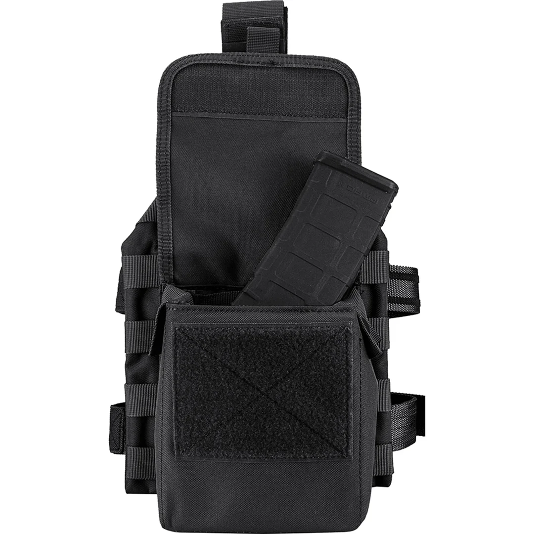 Loaded Gear VX-100 Tactical Vest and Leg Platforms | Black, OD Green, Dark Earth | BI12016, BI12330, BI12344 - Image 7