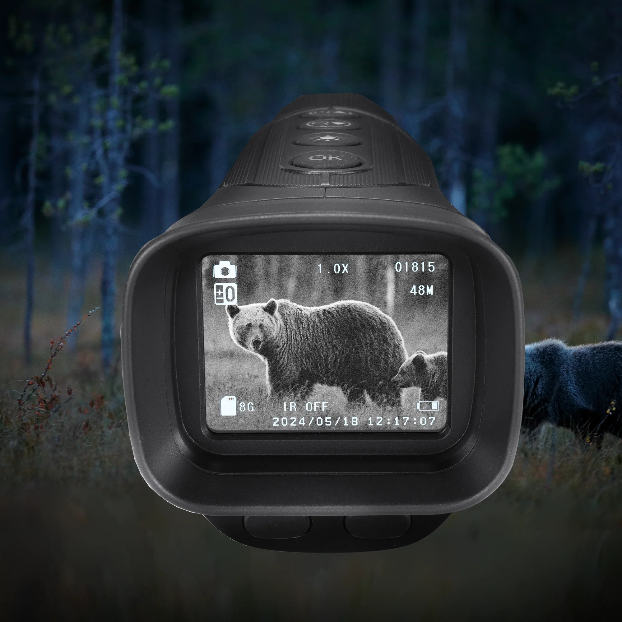 NV-1 Night Vision Infrared Digital Monocular | BQ14070 - Image 9