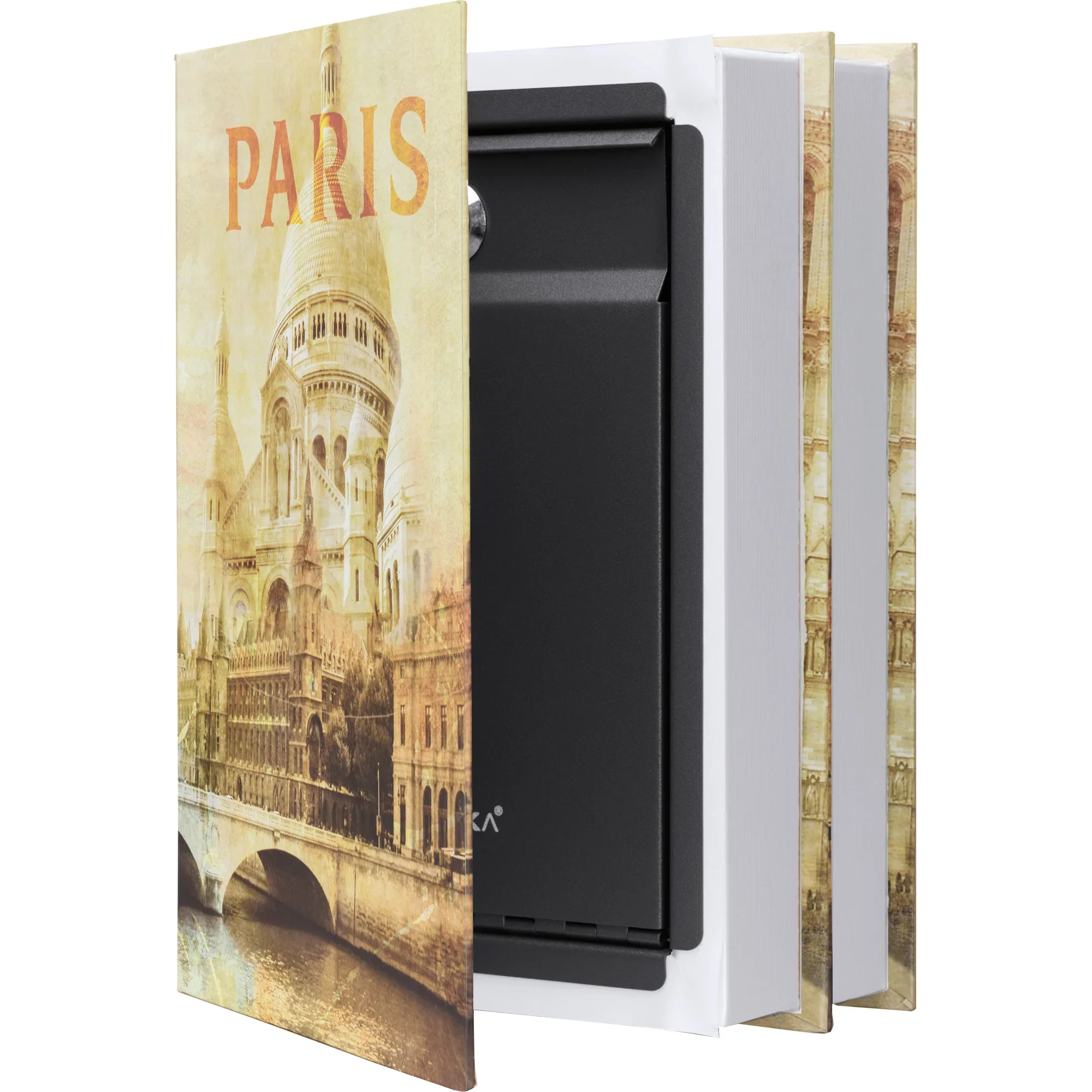 Paris & London Series Dual Book Lock Boxes with Key Lock | CB12470, CB13056, CB13058 - Image 16