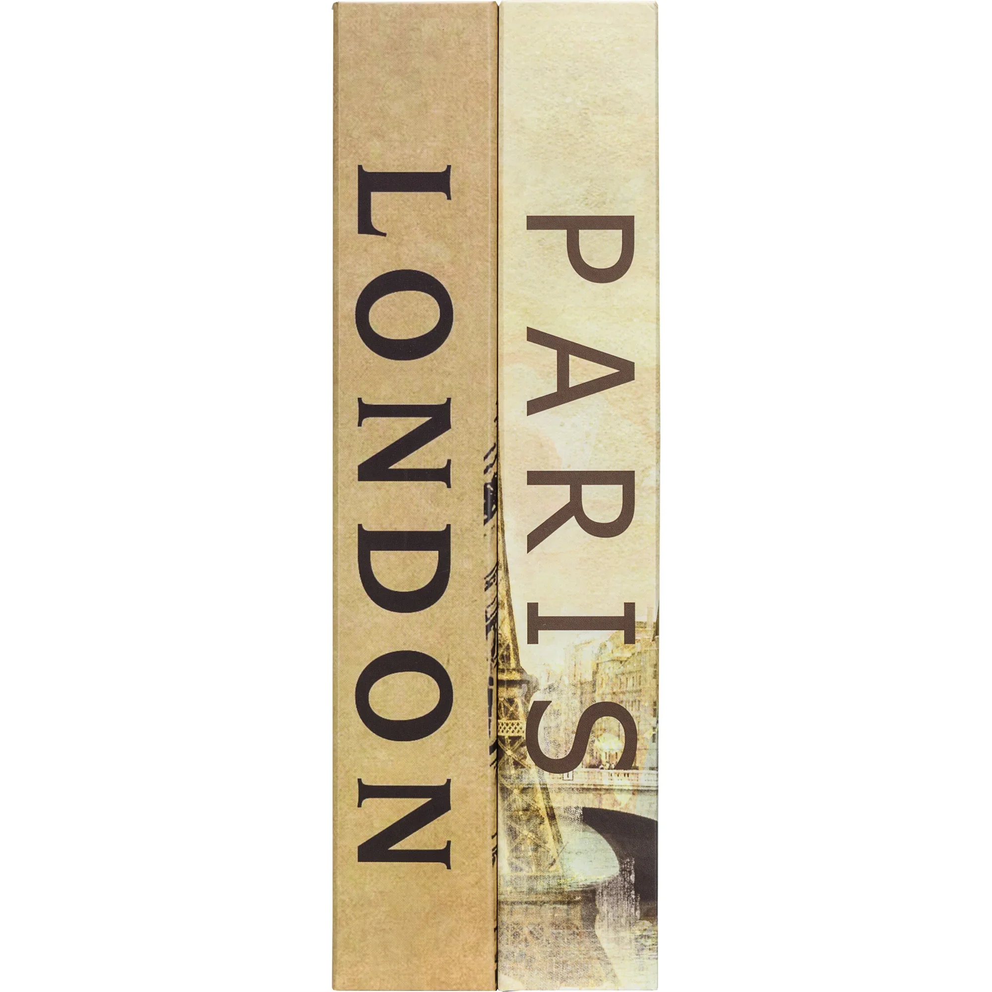 Paris & London Series Dual Book Lock Boxes with Key Lock | CB12470, CB13056, CB13058 - Image 8