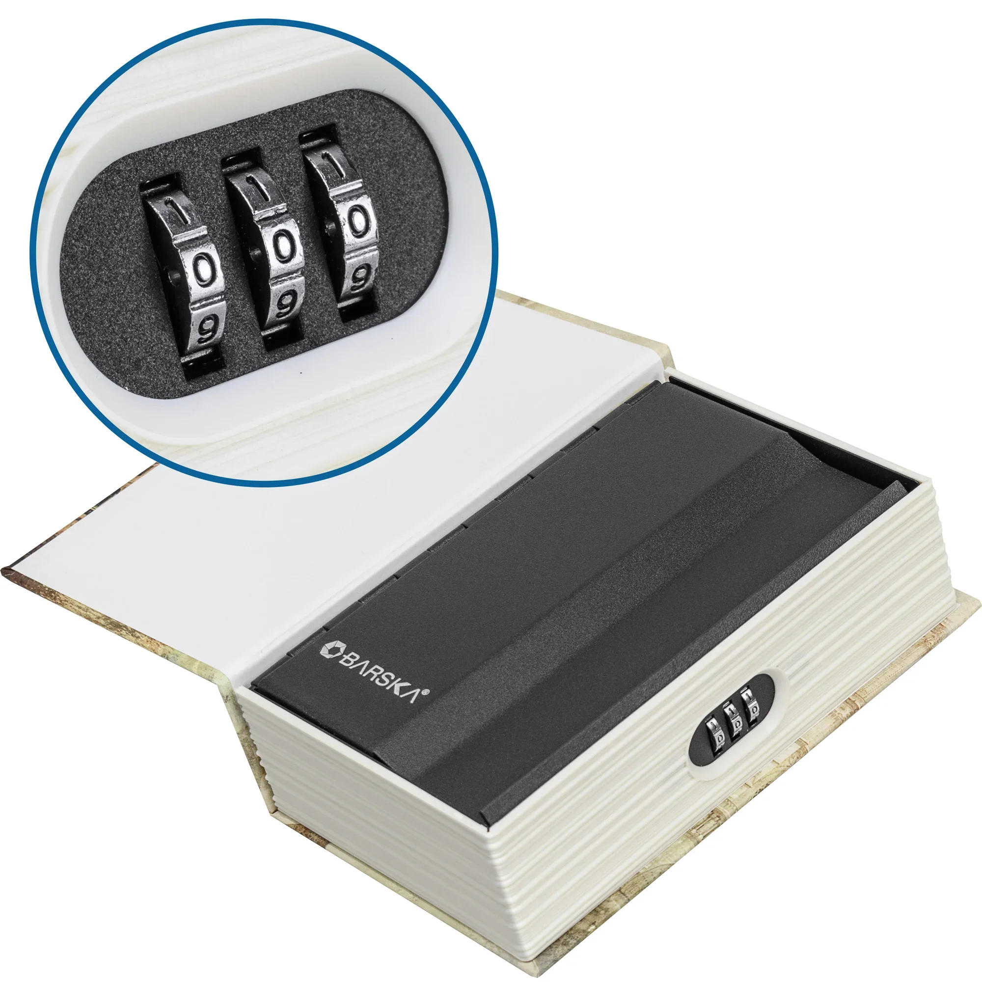 Paris Book Lock Box with Combination Lock | CB12362 - Image 9
