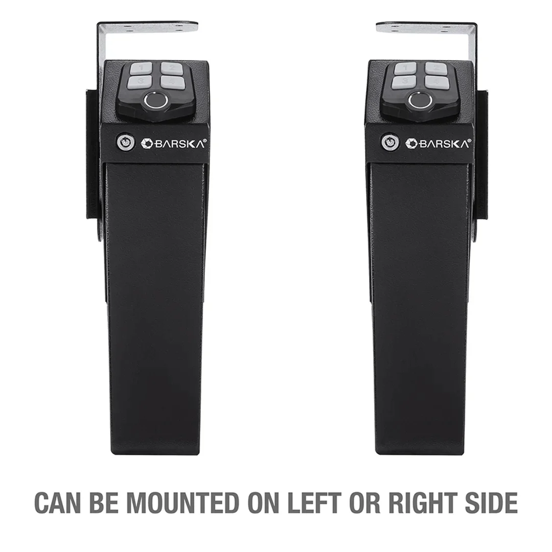 Quick Access Biometric Keypad Handgun Desk Safe | AX13092 - Image 5