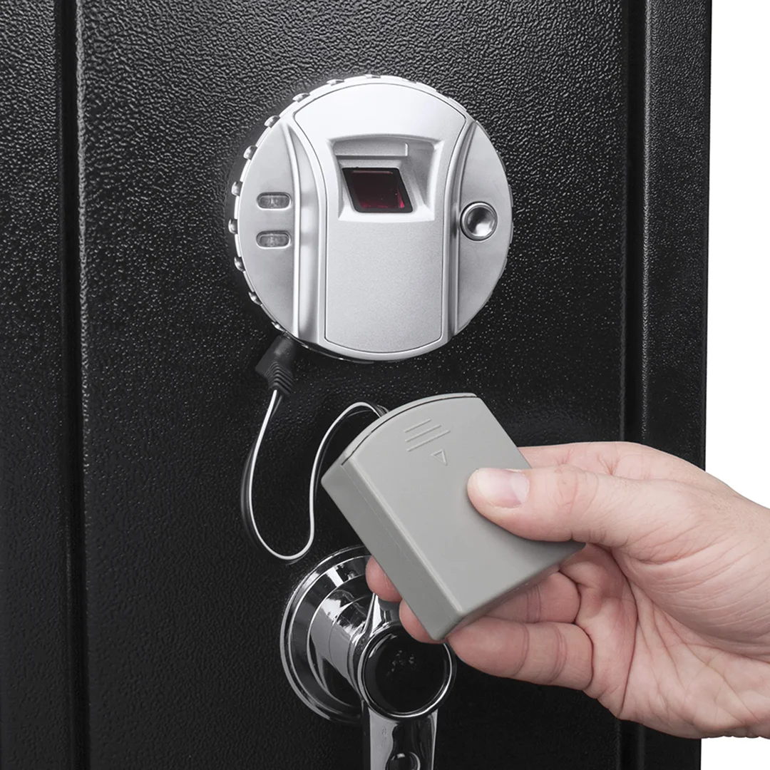 External Battery Pack for Biometric Safe, Only Compatible with Select BARSKA Safes | AF12654 - Image 2