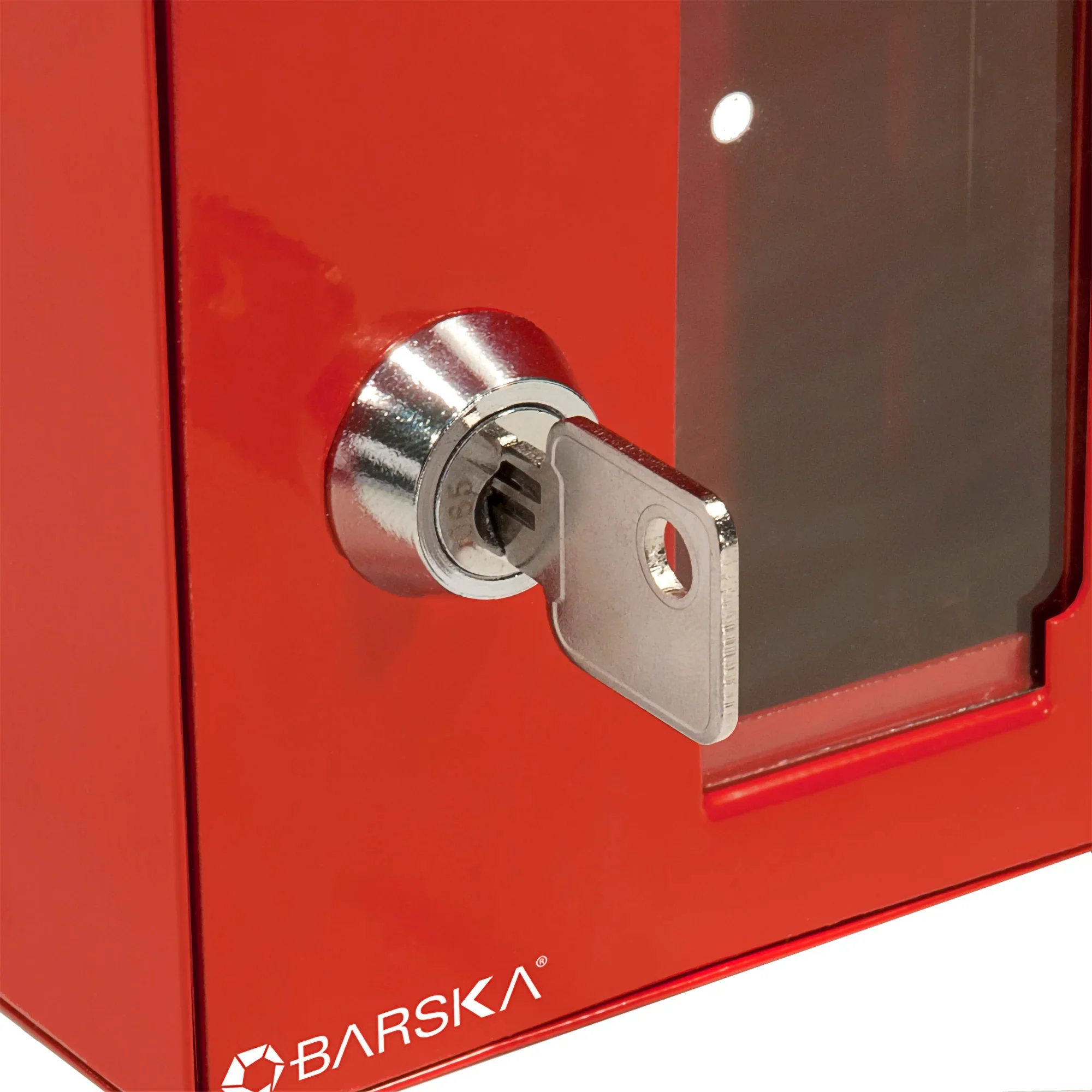 Small Breakable Emergency Key Box with Attached Hammer | AX11838 - Image 5
