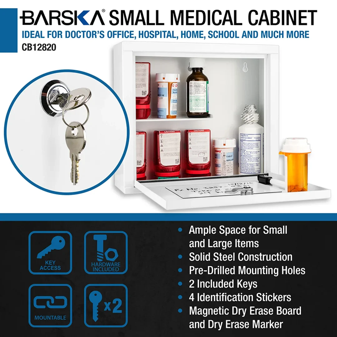 Small Medical Cabinet | CB12820 - Image 8