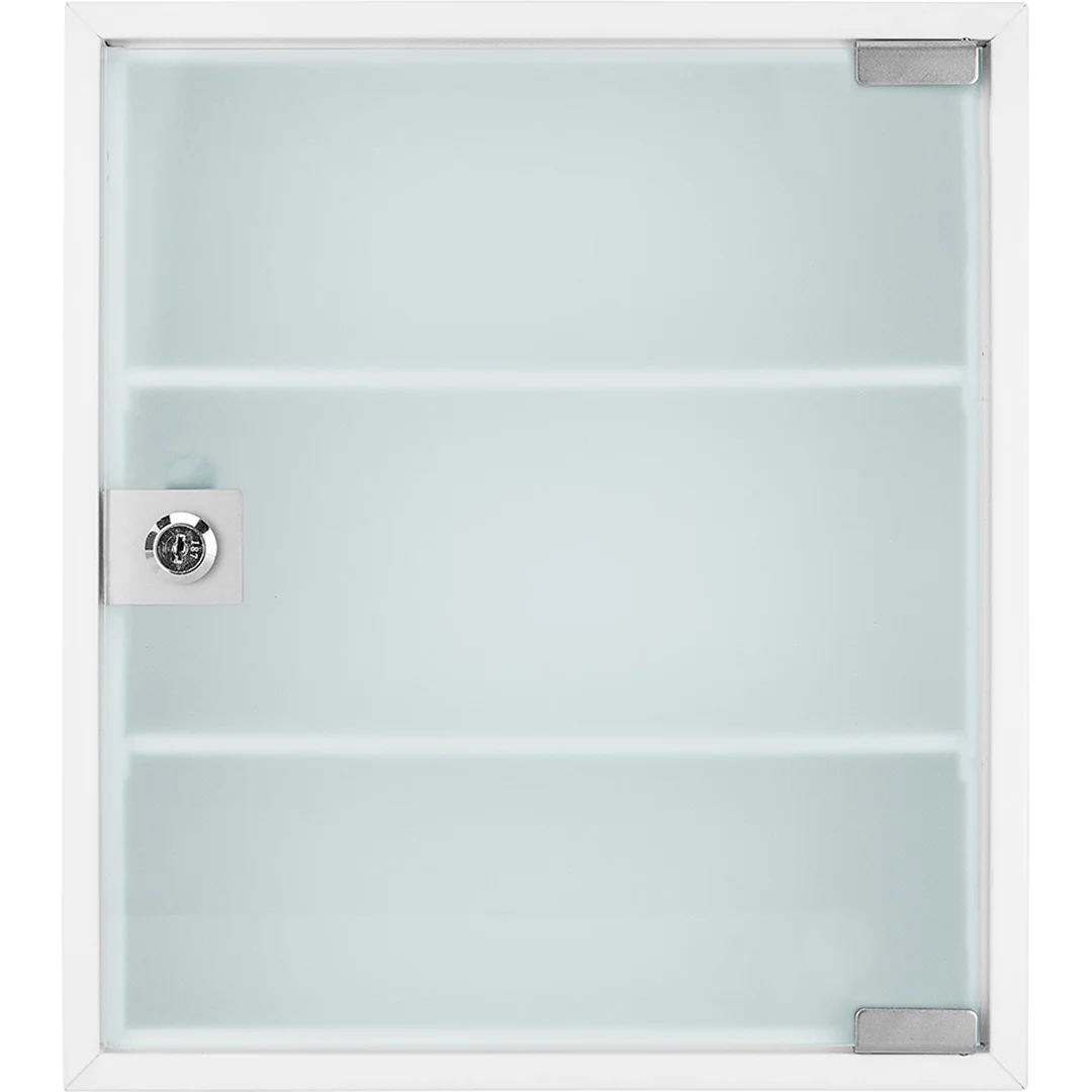 Standard Medical Cabinet with Frosted Glass Door | CB12822 - Image 2