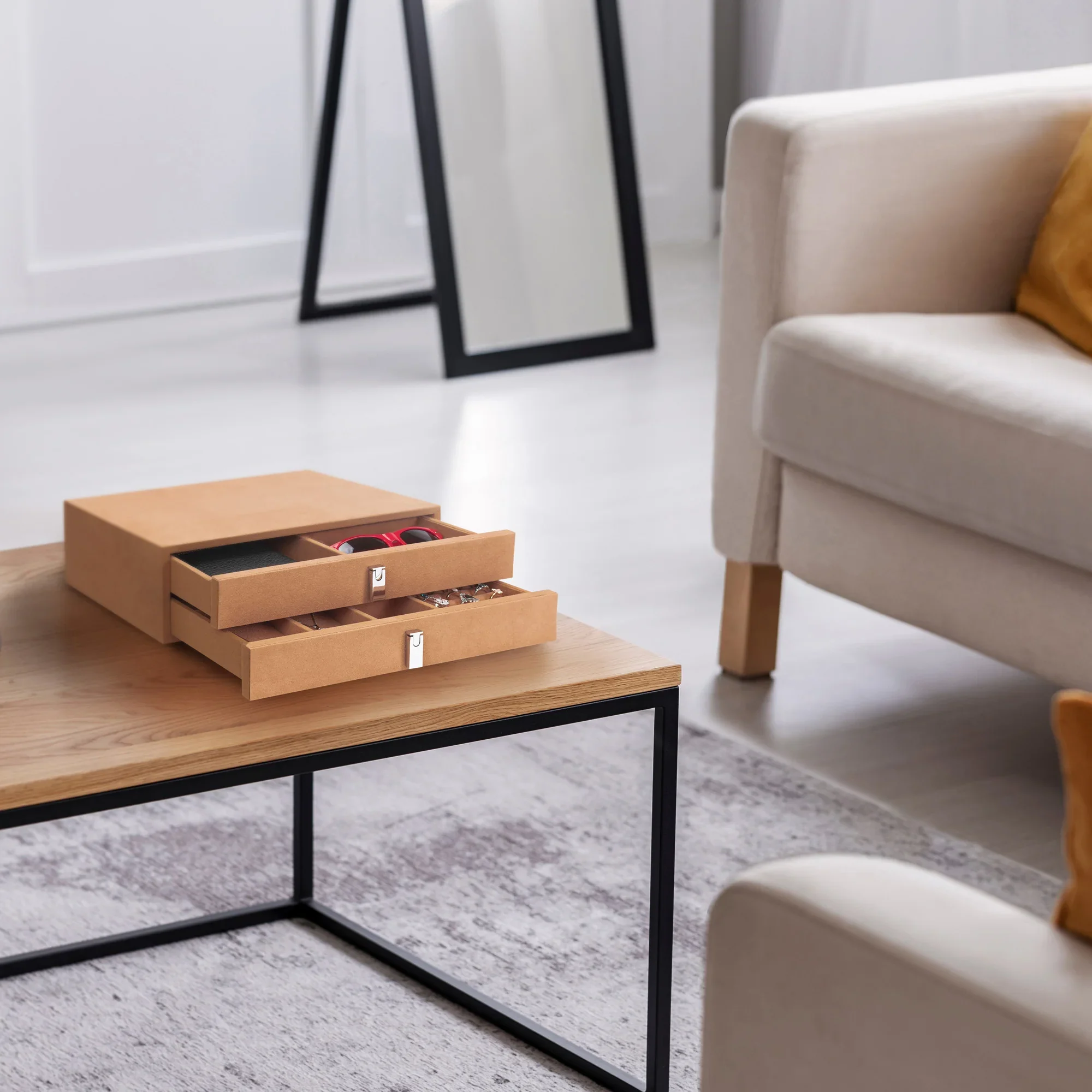 Suede-Lined Jewelry Storage Drawer Set | AF13318 - Image 12