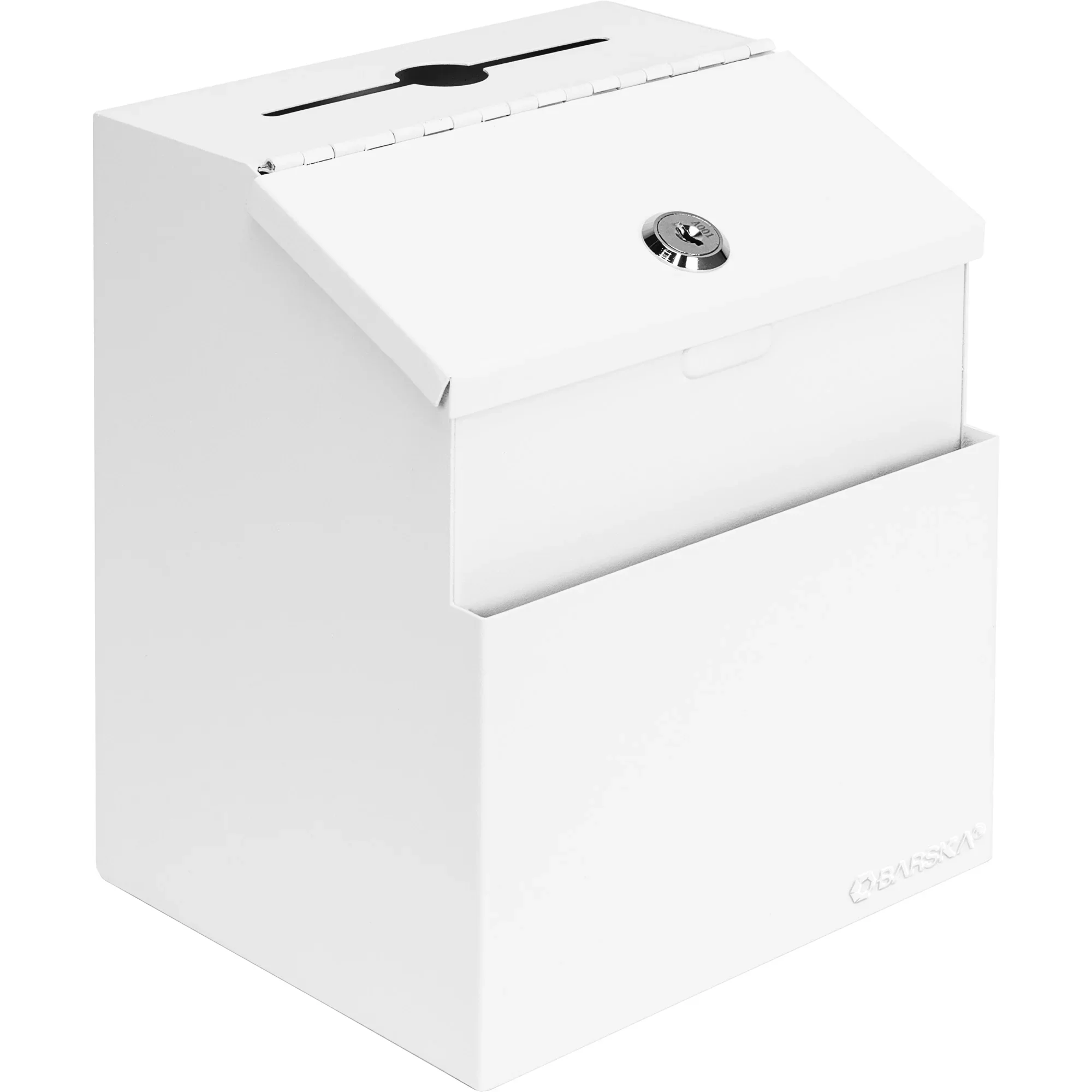 Suggestion & Ballot Drop Box with Paper Holder & Key Lock | CB14102 - Image 4
